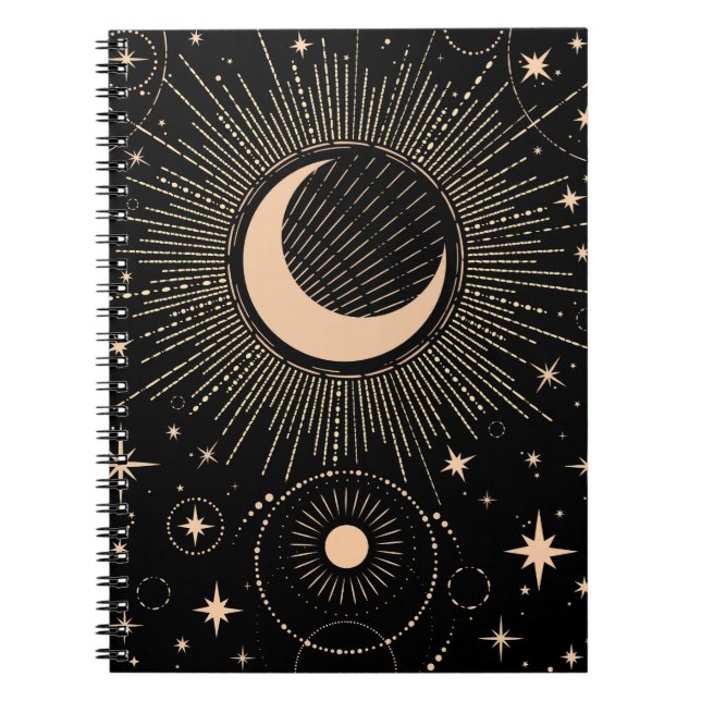 Goldene Sonne Notizblock (Vorderseite)