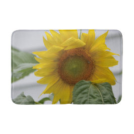 Goldene Sonnenblume Badematte