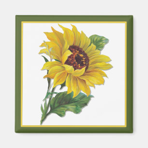Goldene Sonnenblume Magnet