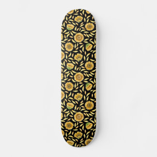 Goldene Sonnenblume Skateboard