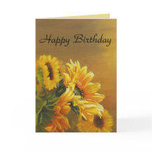 Goldene Sonnenblumen