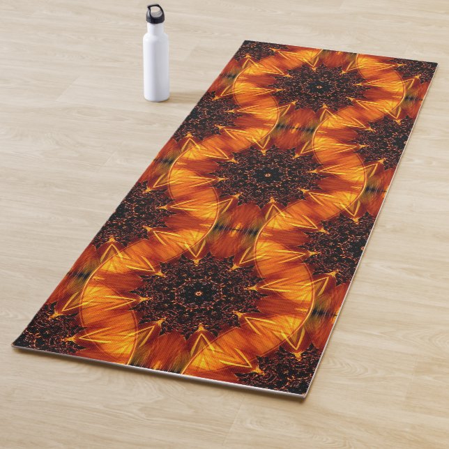 Goldene Sonnenblumen...... Yogamatte (Beispiel)