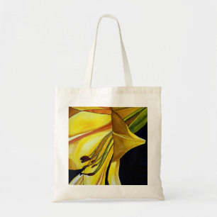 Goldene Splendor-Lilie Originelle Kunst Tragetasche