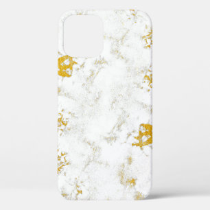 Goldene Spritzer Textur. Pinselstrich Designelemen Case-Mate iPhone Hülle
