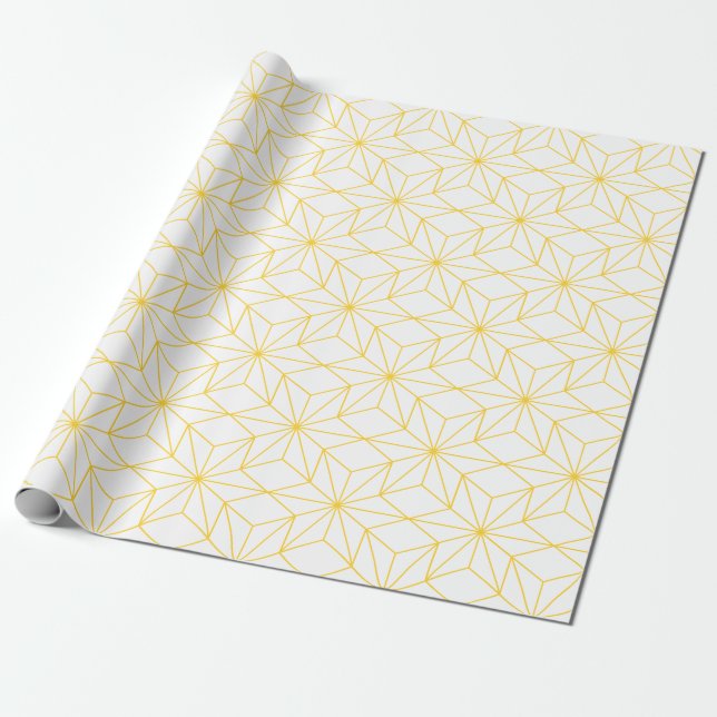 Goldene Stars Kunst, Dichtung und Musik Geschenkpapier (Ungerollt)