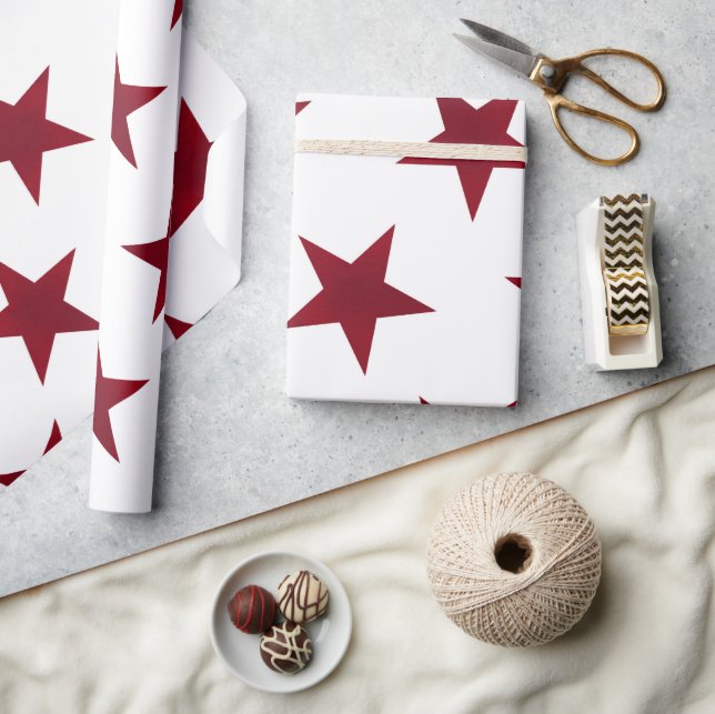 Goldene Sterne Muster 7 Geschenkpapier (Basteln)