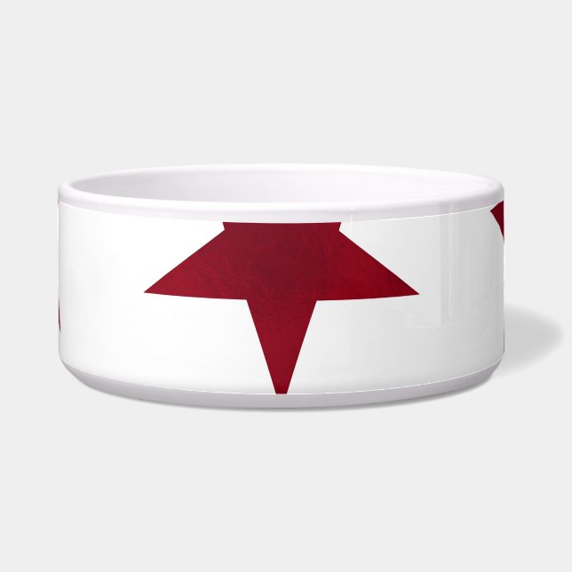 Goldene Sterne Muster 7 Napf (Vorderseite)