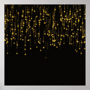 Goldene Sterne Poster