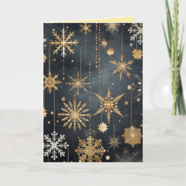 goldene Sterne schwarzer Luxus Weihnachten