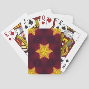 Goldene Sterne Spielkarten