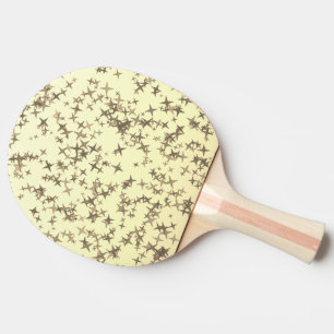 Goldene Sterne Tischtennis Schläger