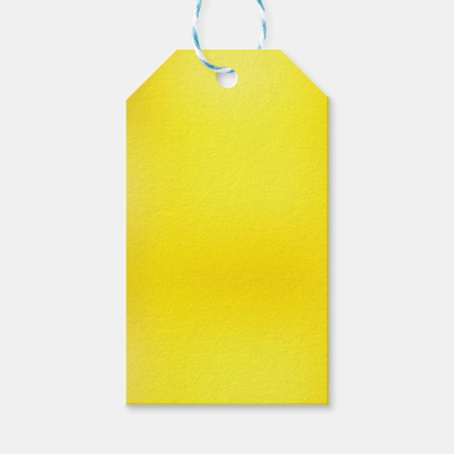 Goldene Stille Geschenkanhänger (Vorderseite)