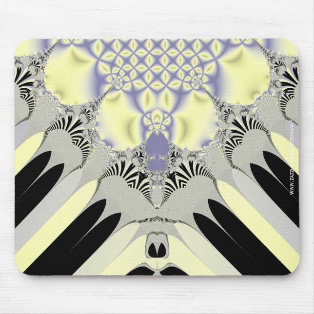 Goldene Strahlen Mousepad (Vorne)