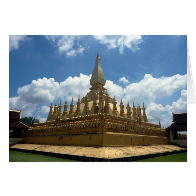 goldene Stupa (Vorderseite (Horizontal))