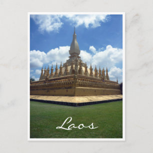 goldene Stupa Postkarte