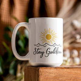 Goldene Tasse bleibe - Starten Sie Ihren Tag mit P