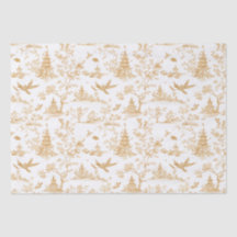 Goldene Tempel Chinoiserie Tiuuse Papier