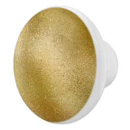 Goldene Textur Keramik Keramikknauf