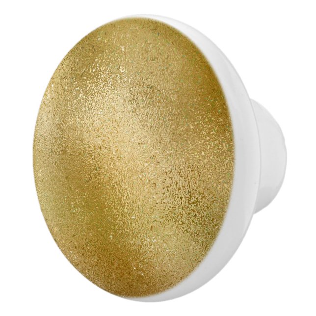 Goldene Textur Keramik Keramikknauf (Rechts)
