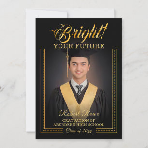 Goldene Touch Brighert deine Zukunft. Einladung