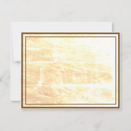 Goldene Traditionen flach Danke Note Card