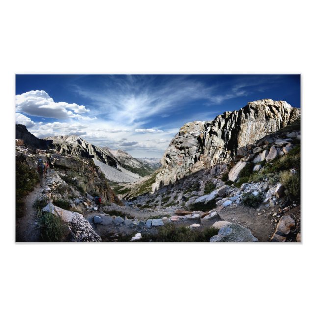 Goldene Treppe - John Muir Trail Fotodruck (Vorne)