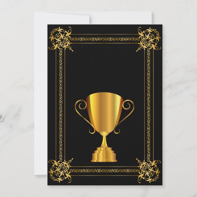 Goldene Trophäe (Vorderseite)