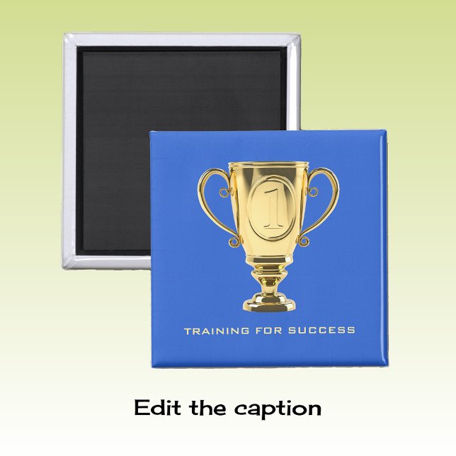 Goldene Trophäe für den Trainingserfolg Magnet (Von Creator hochgeladen)