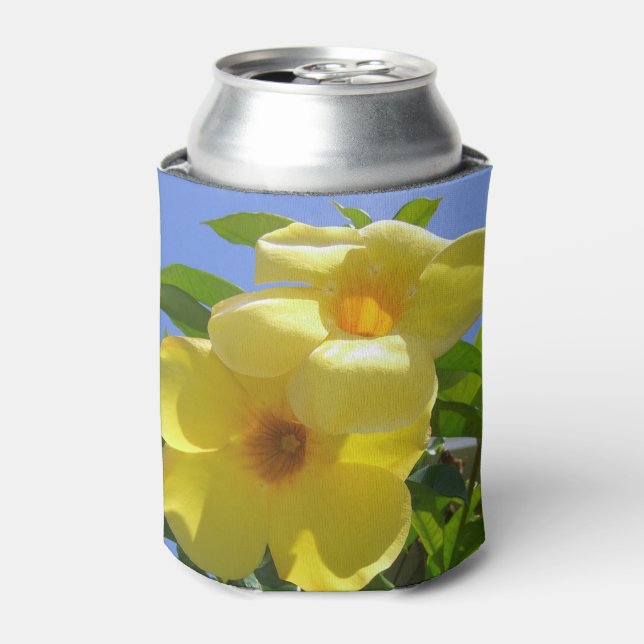 Goldene Trumpet-Blume I Dosenkühler (Kanne Vorderseite)