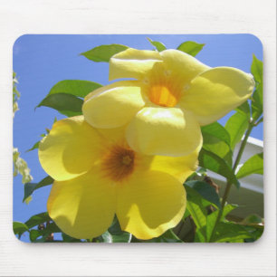 Goldene Trumpet-Blume I Mousepad