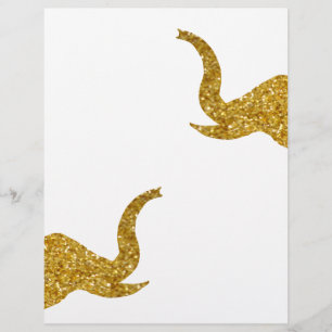 Goldene Trumpf-Elefanten