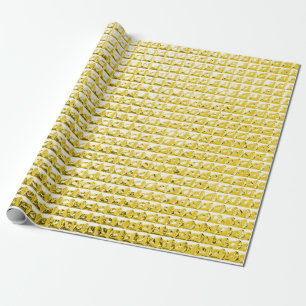 Goldene und schwarze Glasoberfläche.Goldene Oberf Geschenkpapier