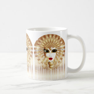 Goldene venezianische Kirche Santa Maria delle Gra Kaffeetasse
