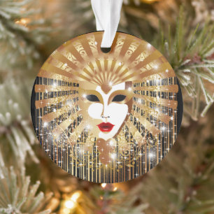 Goldene venezianische Kirche Santa Maria delle Gra Ornament