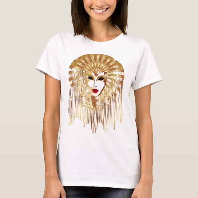 Goldene venezianische Kirche Santa Maria delle Gra T-Shirt (Vorderseite)