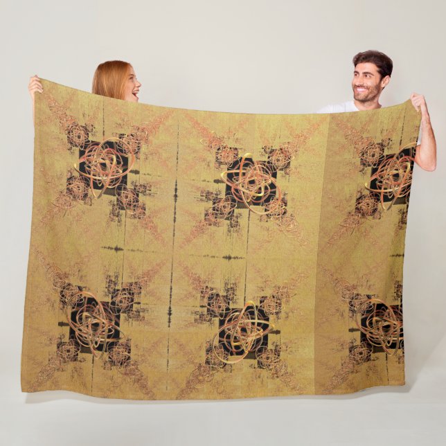 Goldene Verwandlung Fleecedecke (Beispiel)