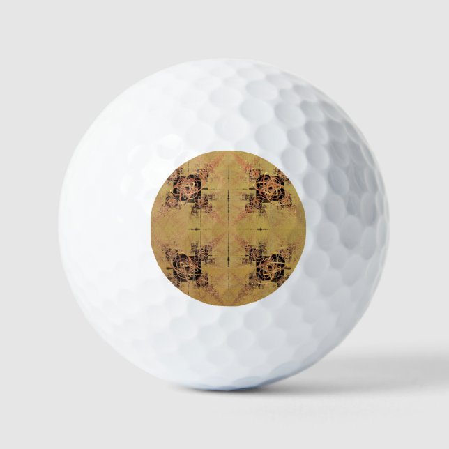 Goldene Verwandlung Golfball (Vorderseite)