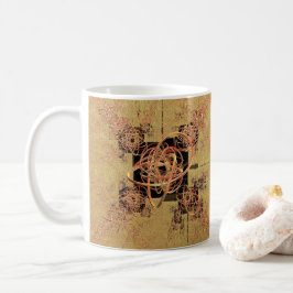 Goldene Verwandlung Kaffeetasse