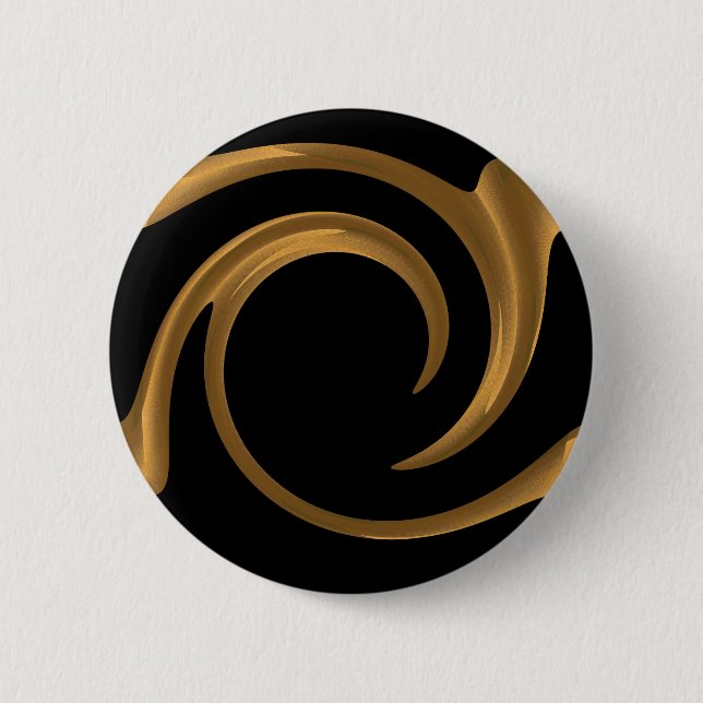 Goldene Verzierung Button (Vorderseite)