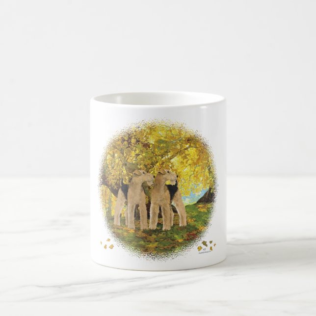 Goldene Wälder Kaffeetasse (Mittel)