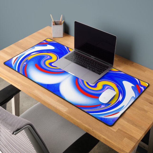 Goldene Wege Kunst Schreibtischunterlage (Büro 2)