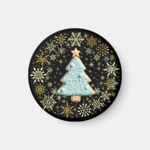 Goldene Weihnachten, Lebkuchen Magnet