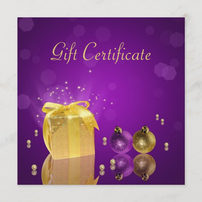 Goldene Weihnachtszeit-Geschenkboxen (Vorderseite)