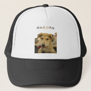 Goldene Weisheit: Ein Hund-Augen-Blick auf die Sch Truckerkappe