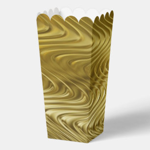 Goldene Wellen Hintergrundmuster 1 Geschenkschachtel