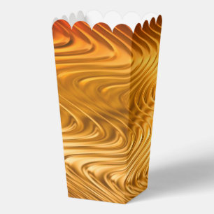 Goldene Wellen Hintergrundmuster 1a Geschenkschachtel