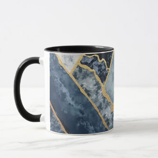 goldene Wellen Tasse