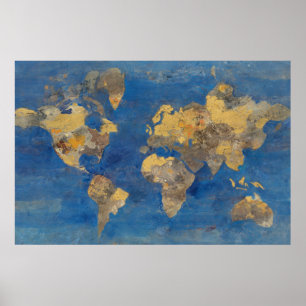 Goldene Welt Poster