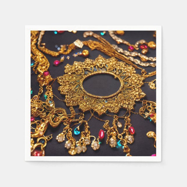 Goldene Zeit Serviette (Vorderseite)