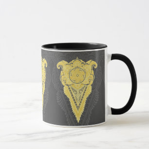 Goldene Zierflame Tasse